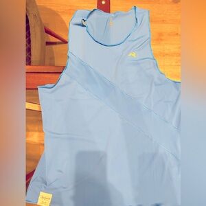 Tracksmith - L - Strata Ocean (Blue) Singlet - Men